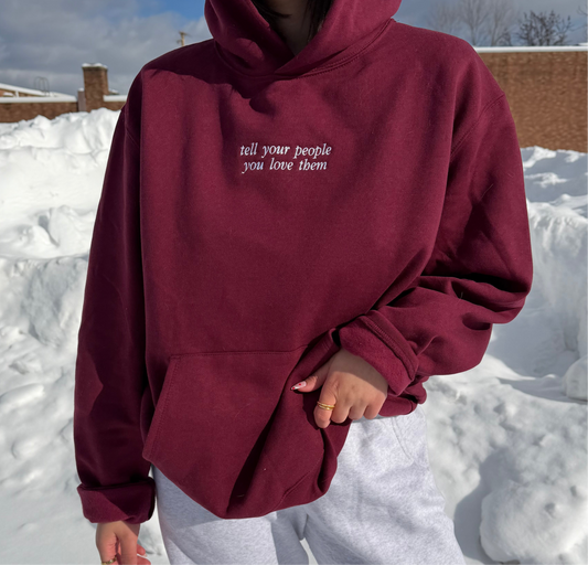 Love You, Always Hoodie