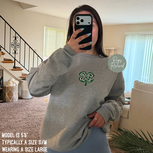 Good Luck Shamrock Sweatshirt