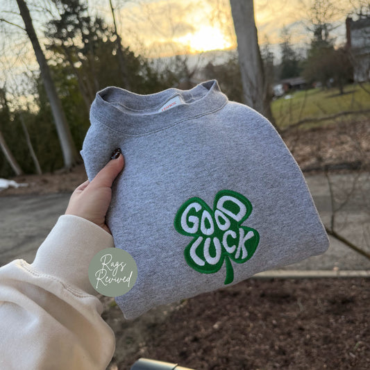 Good Luck Shamrock Sweatshirt