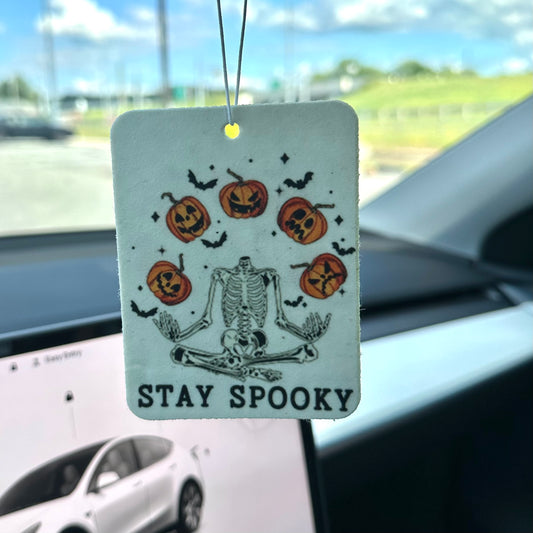 Stay Spooky Car Air Freshener