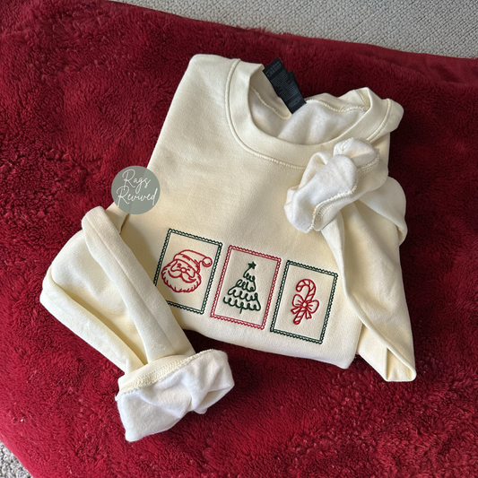 Christmas Stamps Sweatshirt