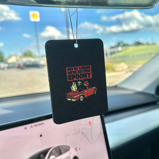 Getting Spooky Car Air Freshener