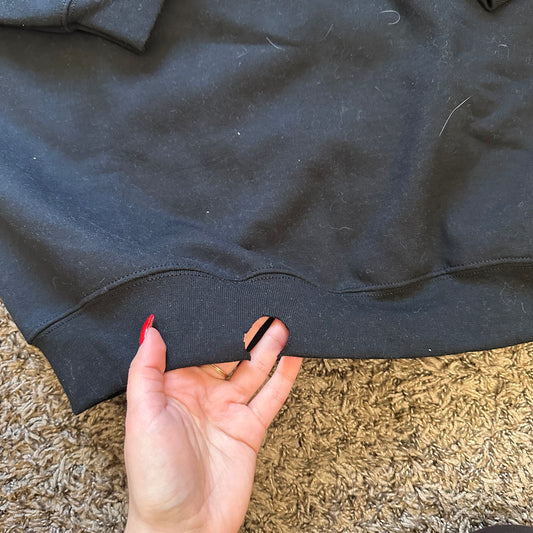 Spell Out Sweatshirt - Size L - Flawed