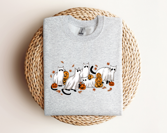 Ghost Cats Crewneck