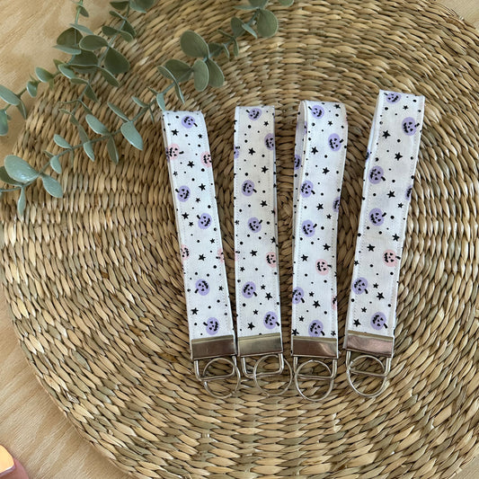 Jack-O-Lanterns Wristlet Keychain