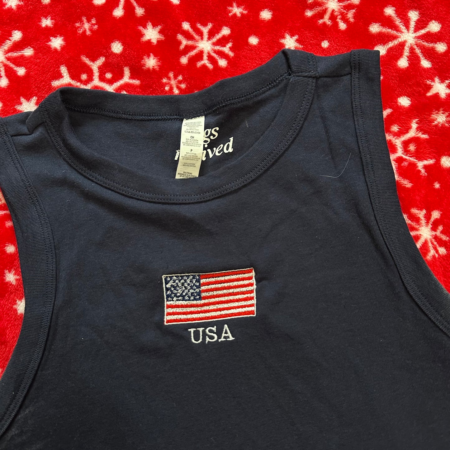 USA Tank - S - Flawed