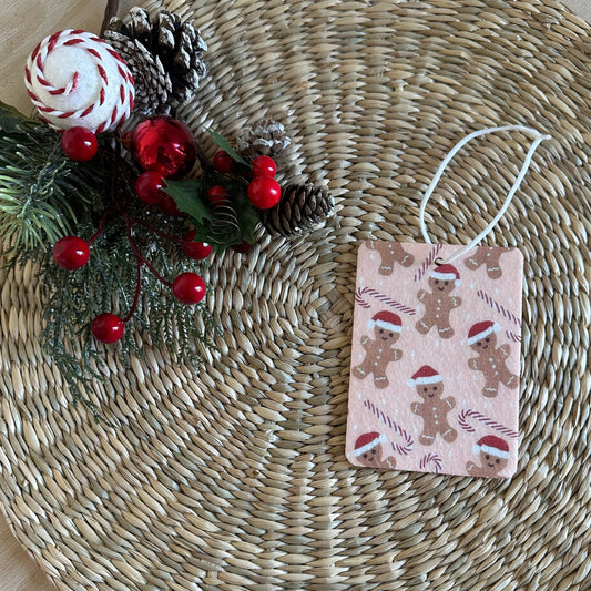 Gingerbread Car Air Freshener