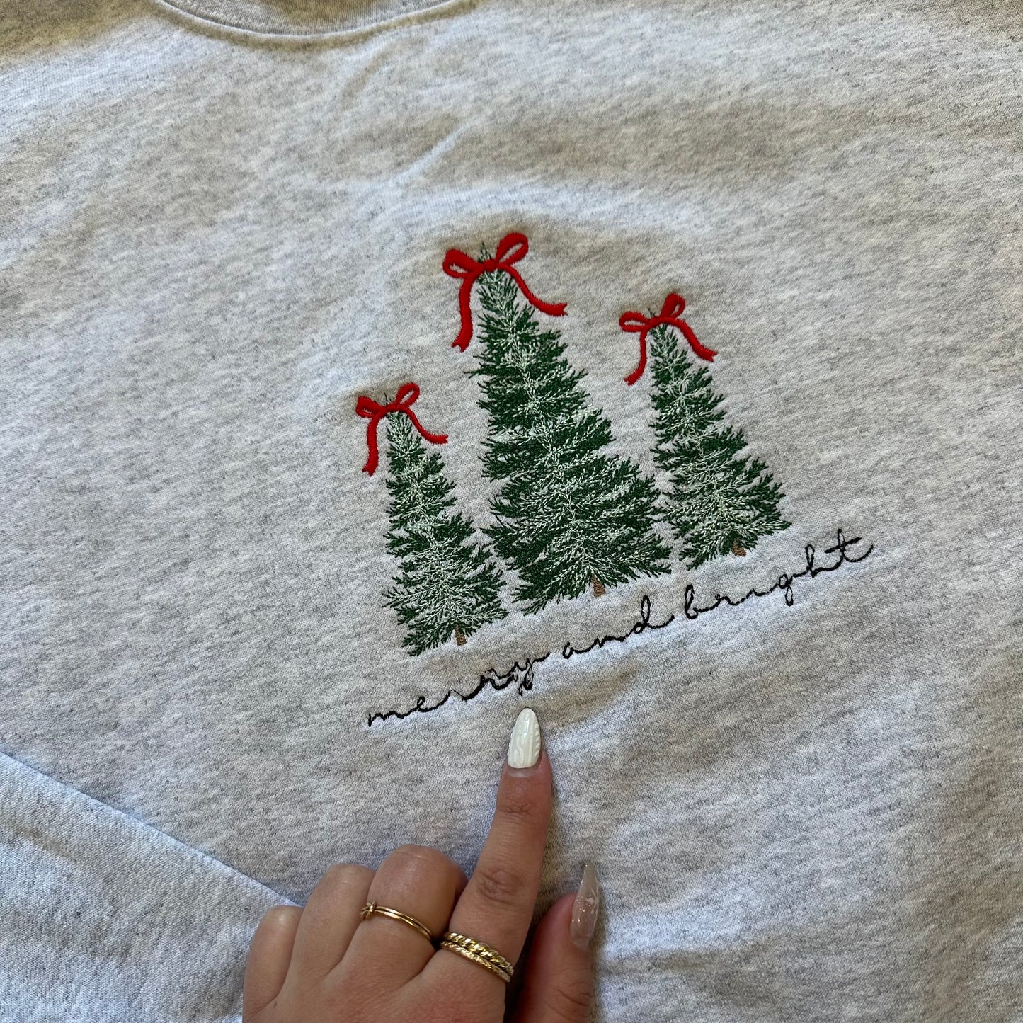 Merry & Bright Sweatshirt - XL - Flawed