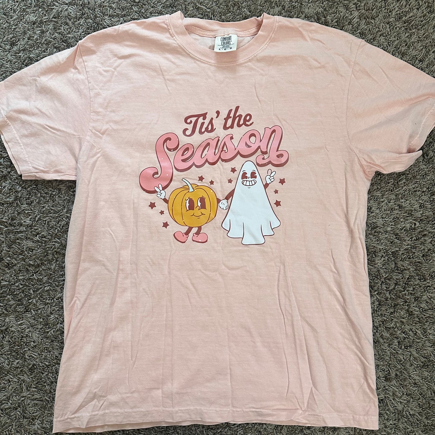 'Tis The Season Tee - Size L - No flaws