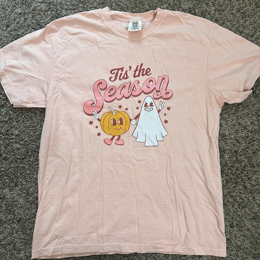 'Tis The Season Tee - Size L - No flaws