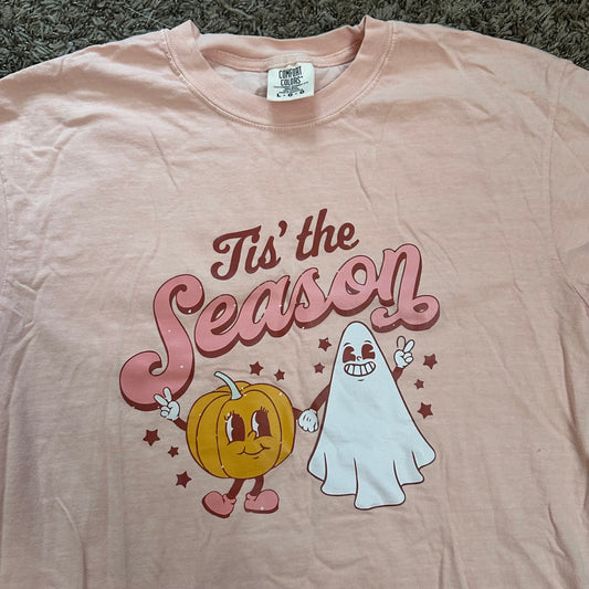 'Tis The Season Tee - Size L - No flaws