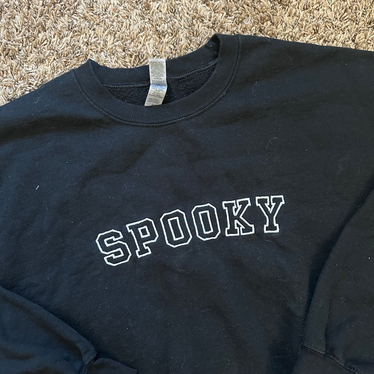 Spooky Sweatshirt - Size L - No Flaws
