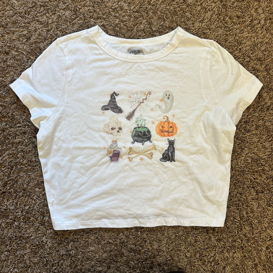 Halloween Baby Tee - Size 2XL - Flawed