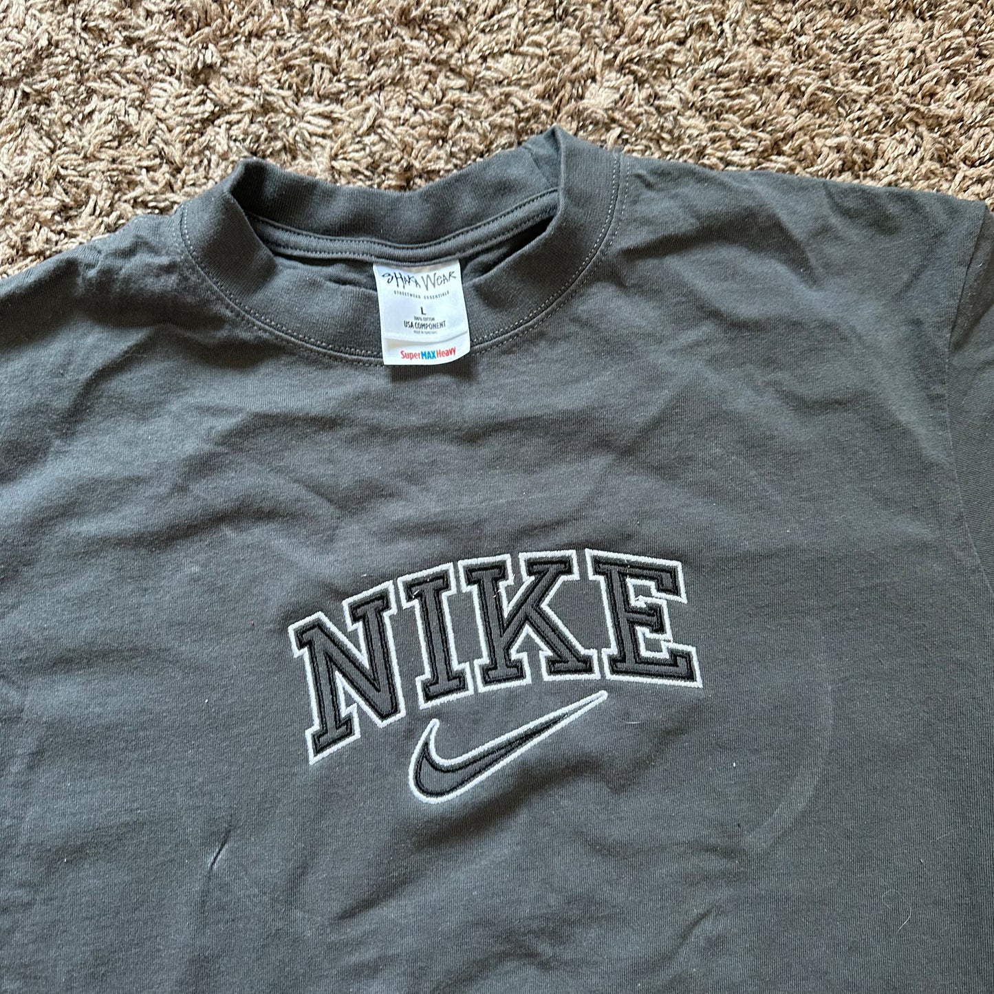 Spell Out Tee - Size L - No Flaws