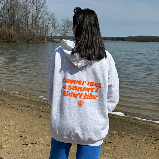 Sunset I Didn't Like Hoodie or T-Shirt