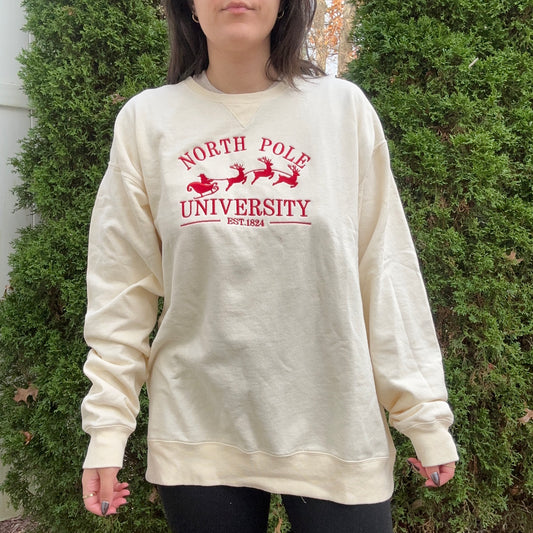 North Pole University Crewneck