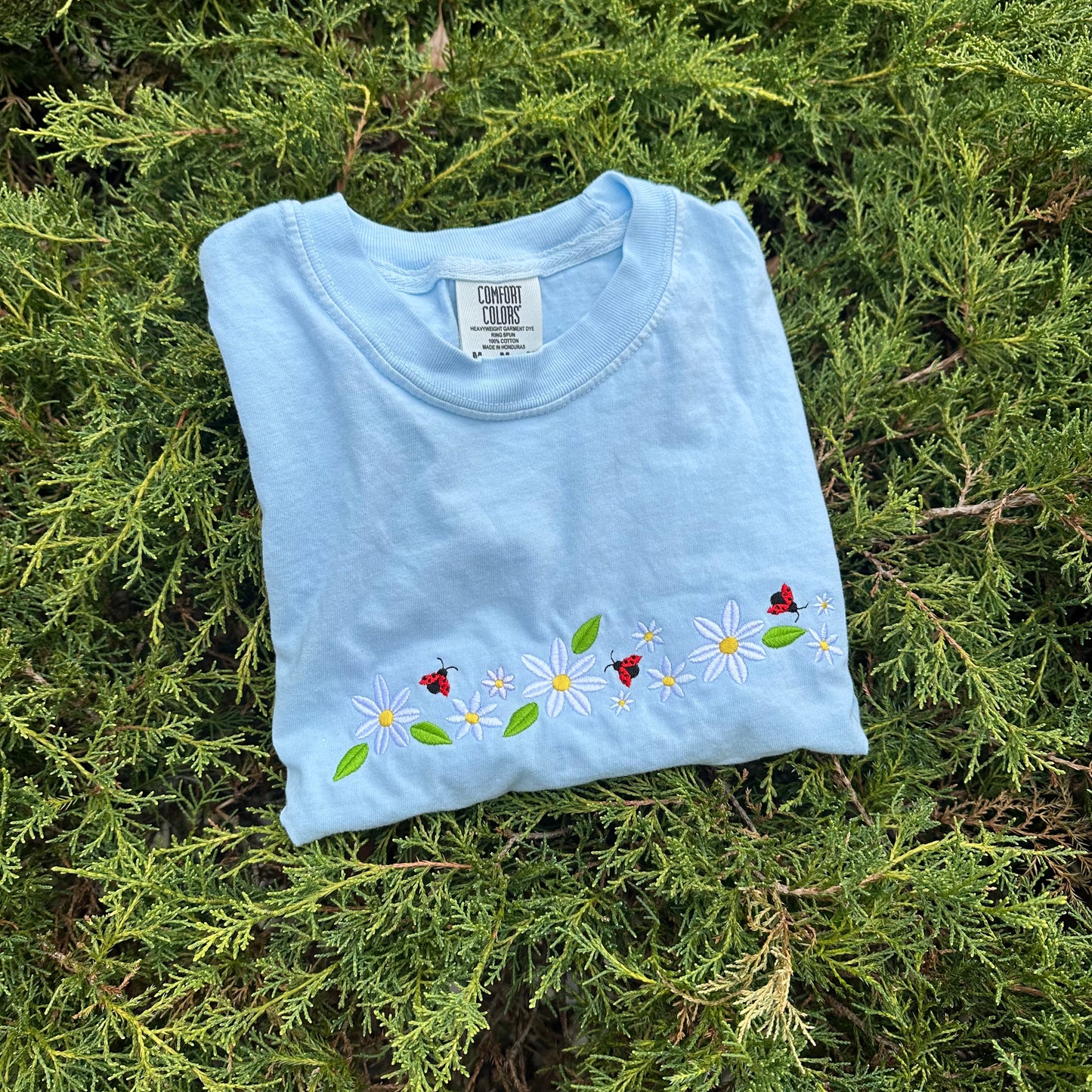 Floral Ladybug T-Shirt