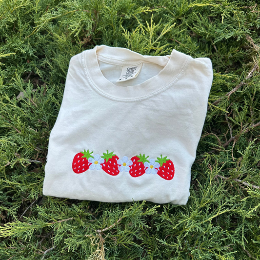 Strawberry Daisies T-Shirt