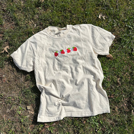 Strawberry Daisies T-Shirt