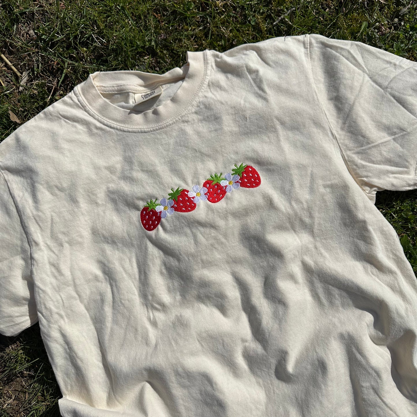 Strawberry Daisies T-Shirt