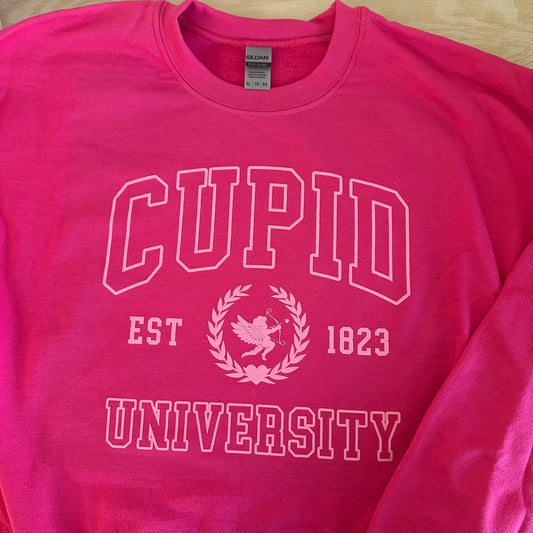 Cupid University Crewneck