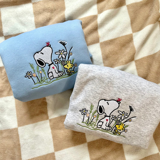 Spring Snoopy Crewneck