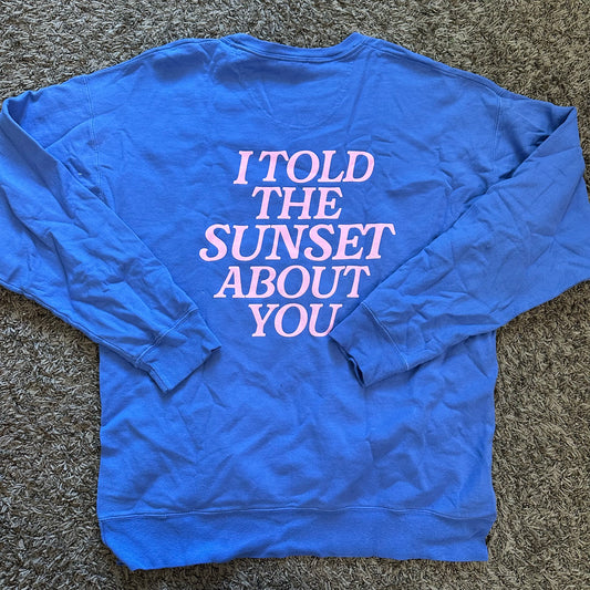 Sunset Sweatshirt - Size L - No Flaws