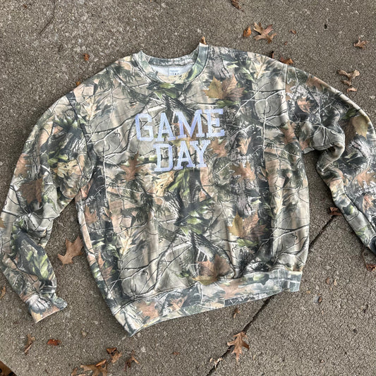 Camo Game Day Sweatshirt