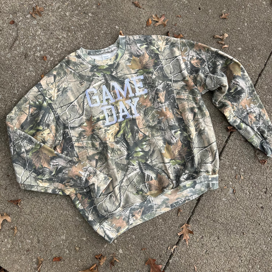 Camo Game Day Sweatshirt