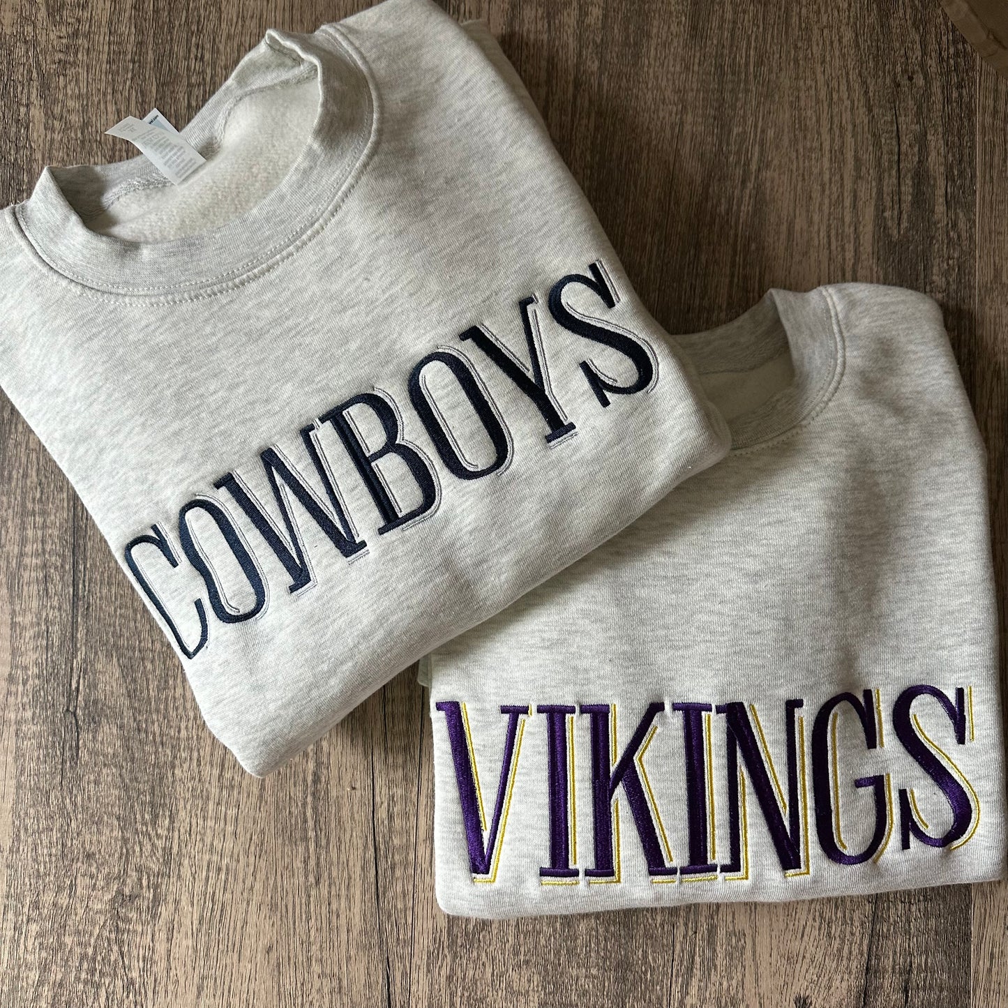 Embroidered Team Sweatshirt