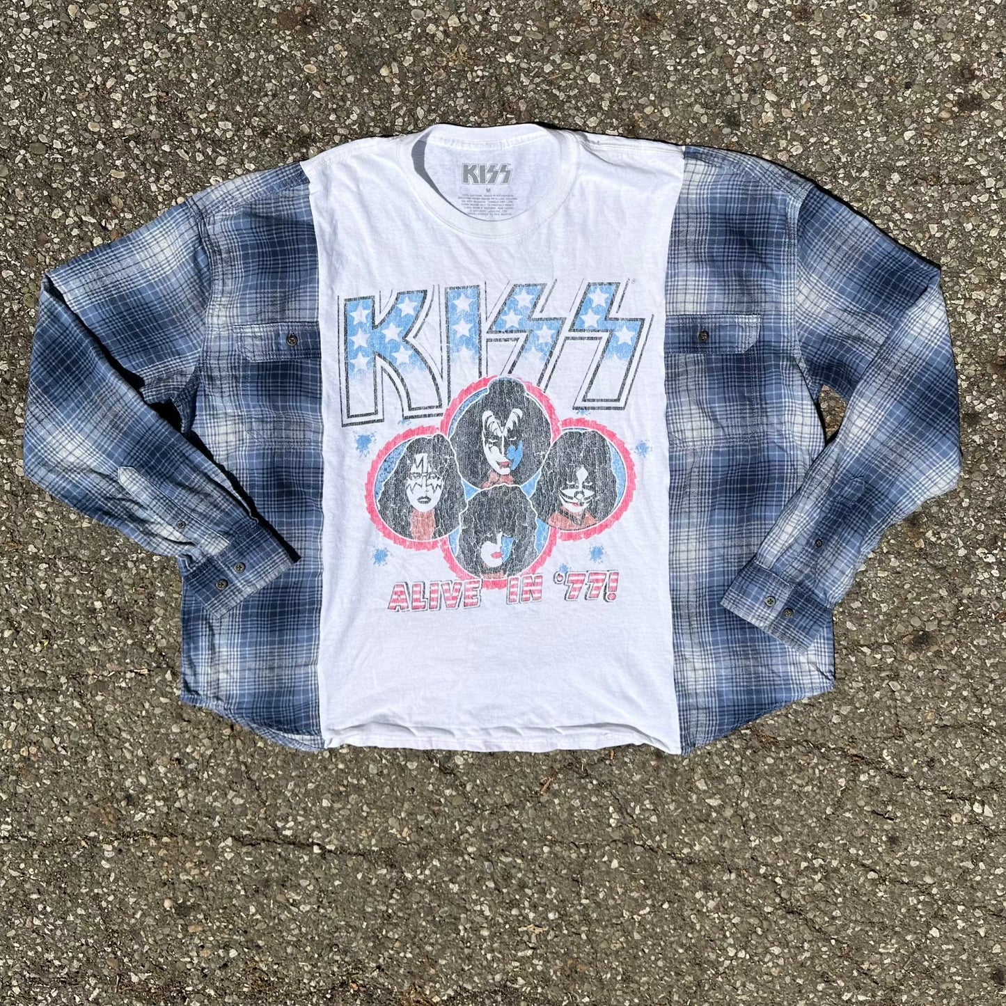 KISS Flannel T-Shirt