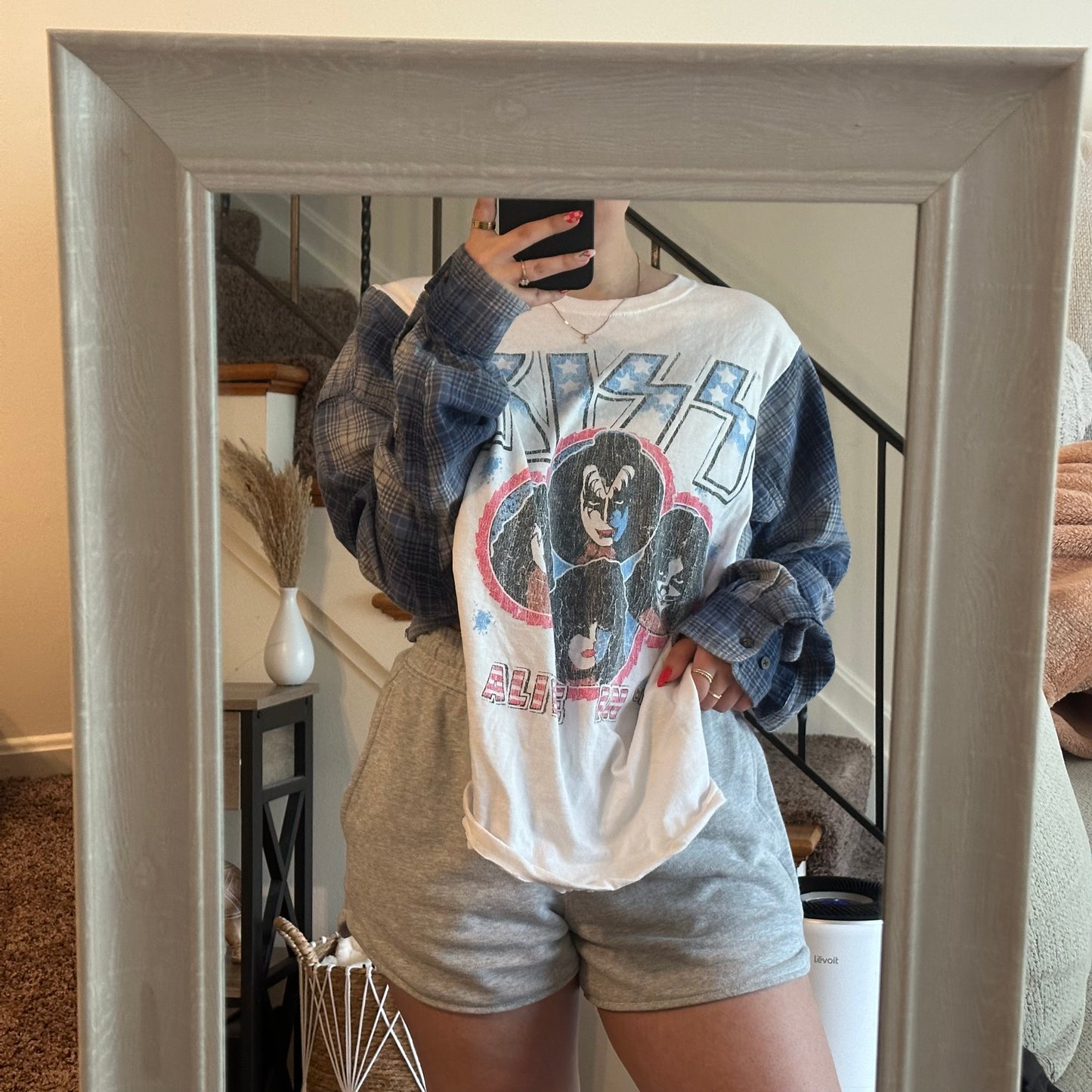 KISS Flannel T-Shirt