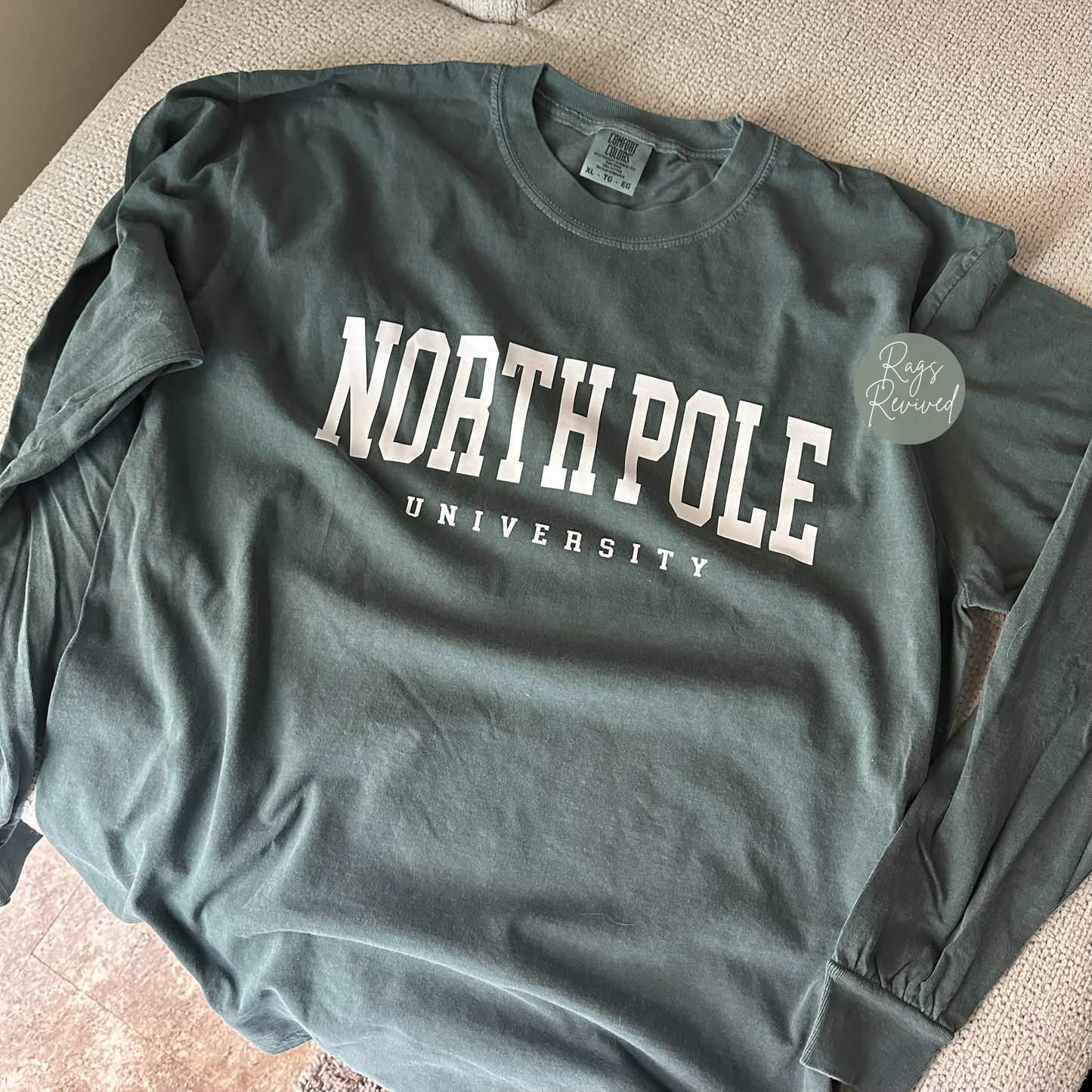 North Pole University Long Sleeve T-Shirt