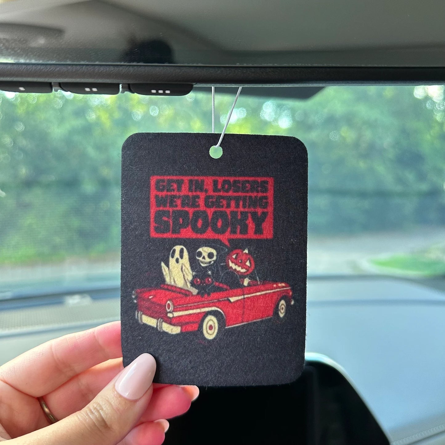 Getting Spooky Car Air Freshener