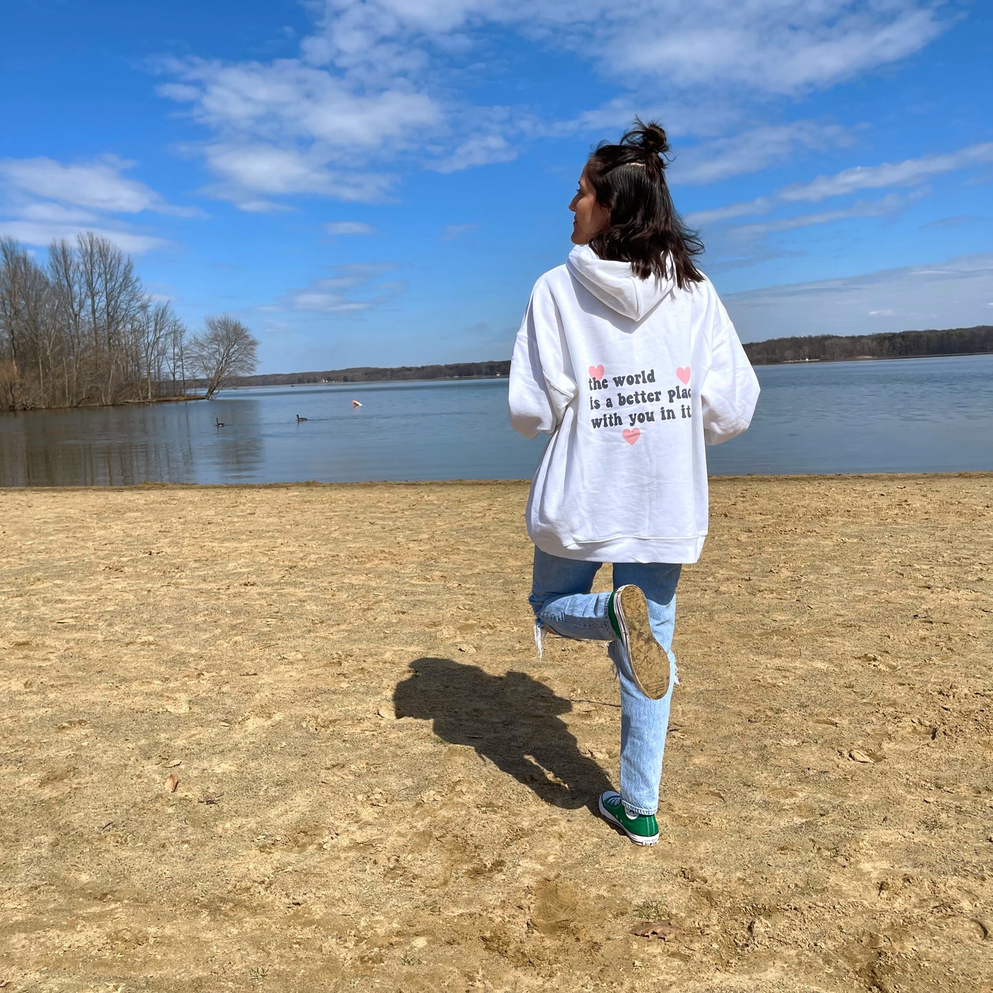 The World Is A Better Place Hoodie