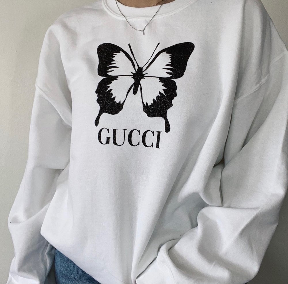 Gucci Butterfly Crewneck