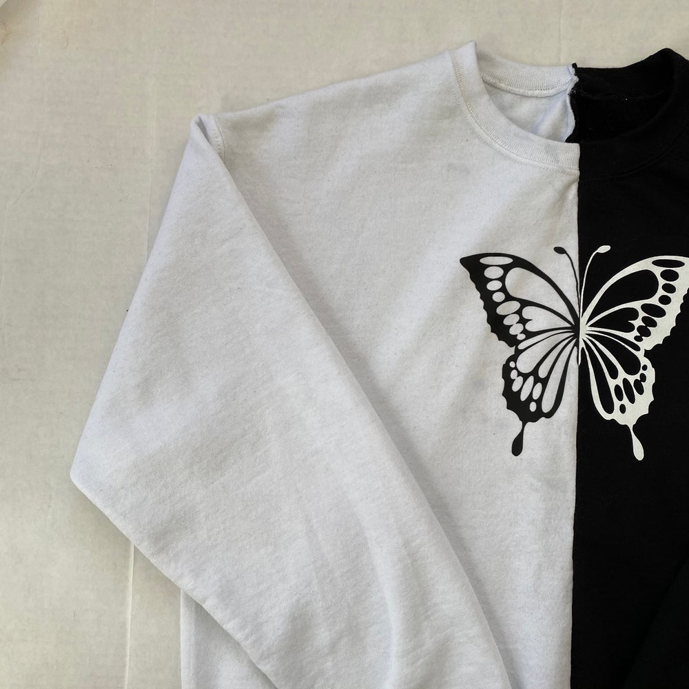 Split Butterfly Crewneck