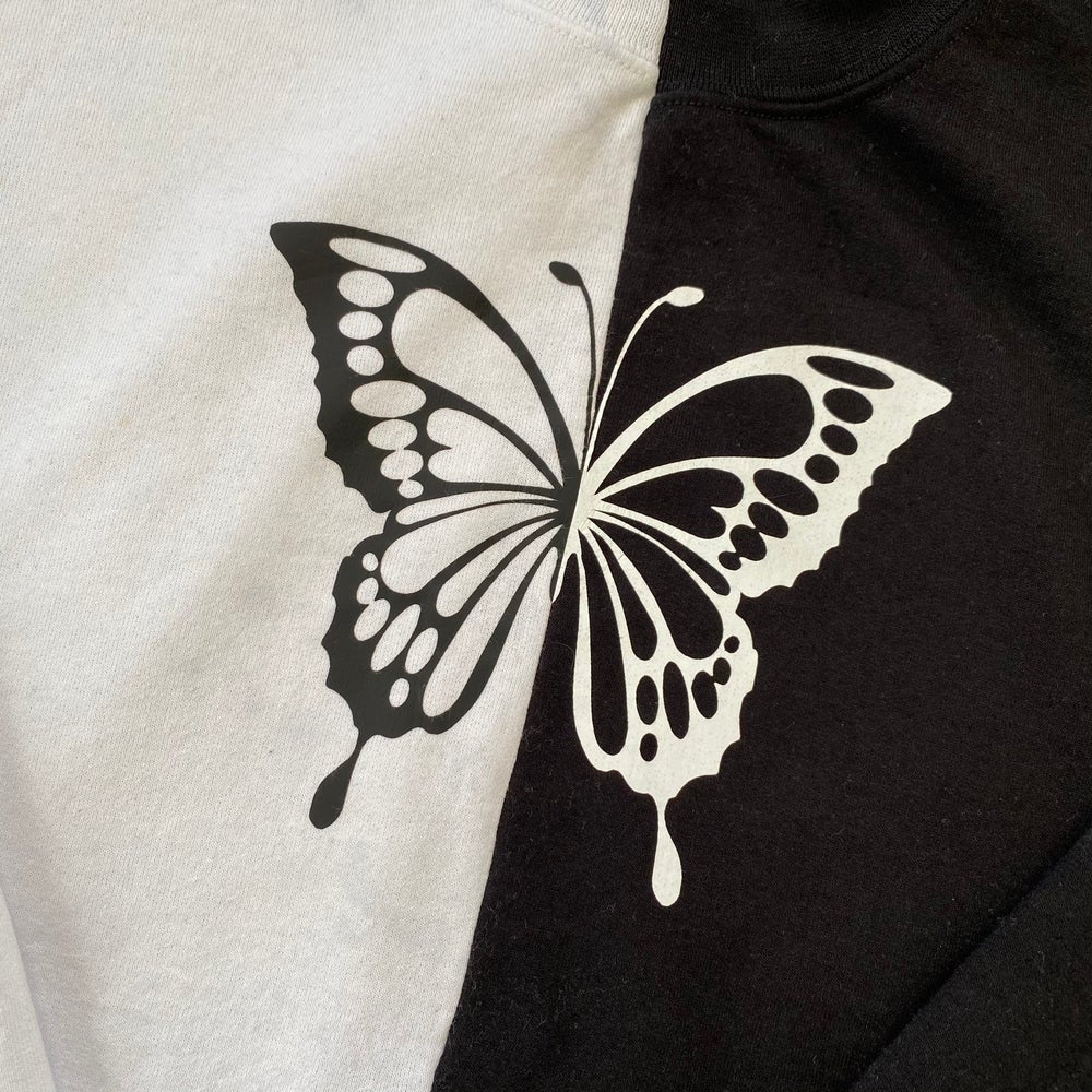 Split Butterfly Crewneck