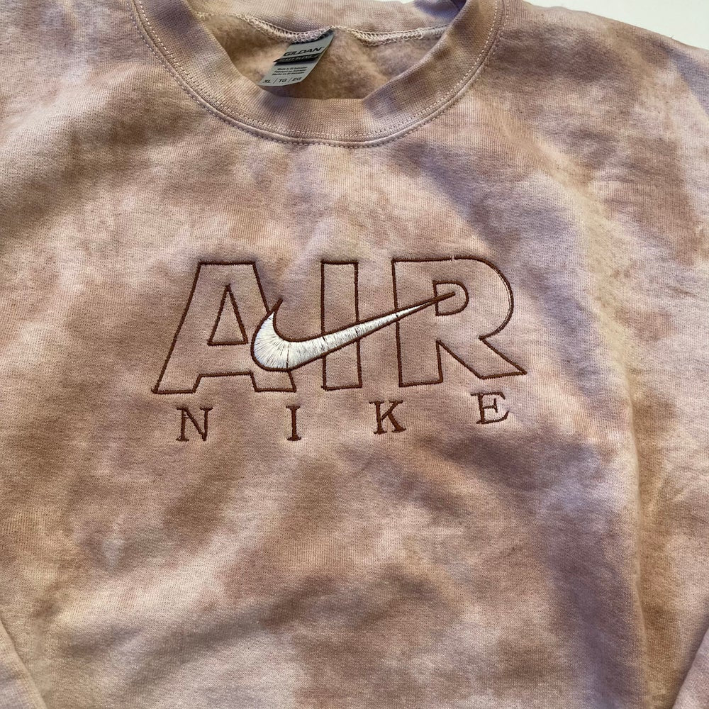 Brown Tie Dye Crewneck
