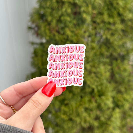 Anxious Sticker