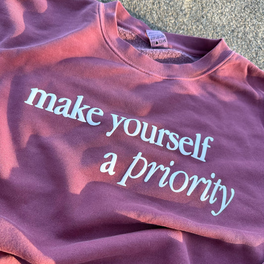 Make Yourself A Priority