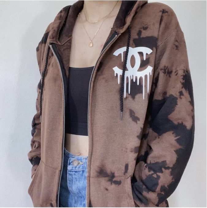 Drip Zip-Up Hoodie