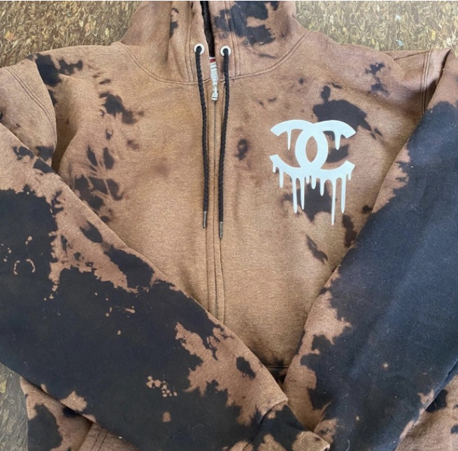 Drip Zip-Up Hoodie