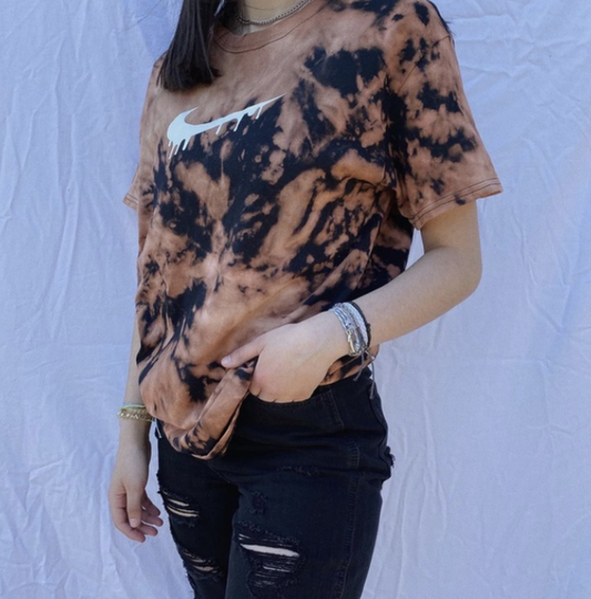 Bleached Swoosh Shirt