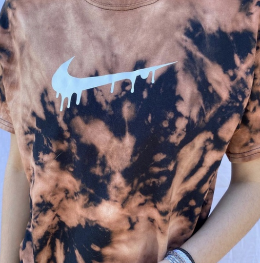 Bleached Swoosh Shirt