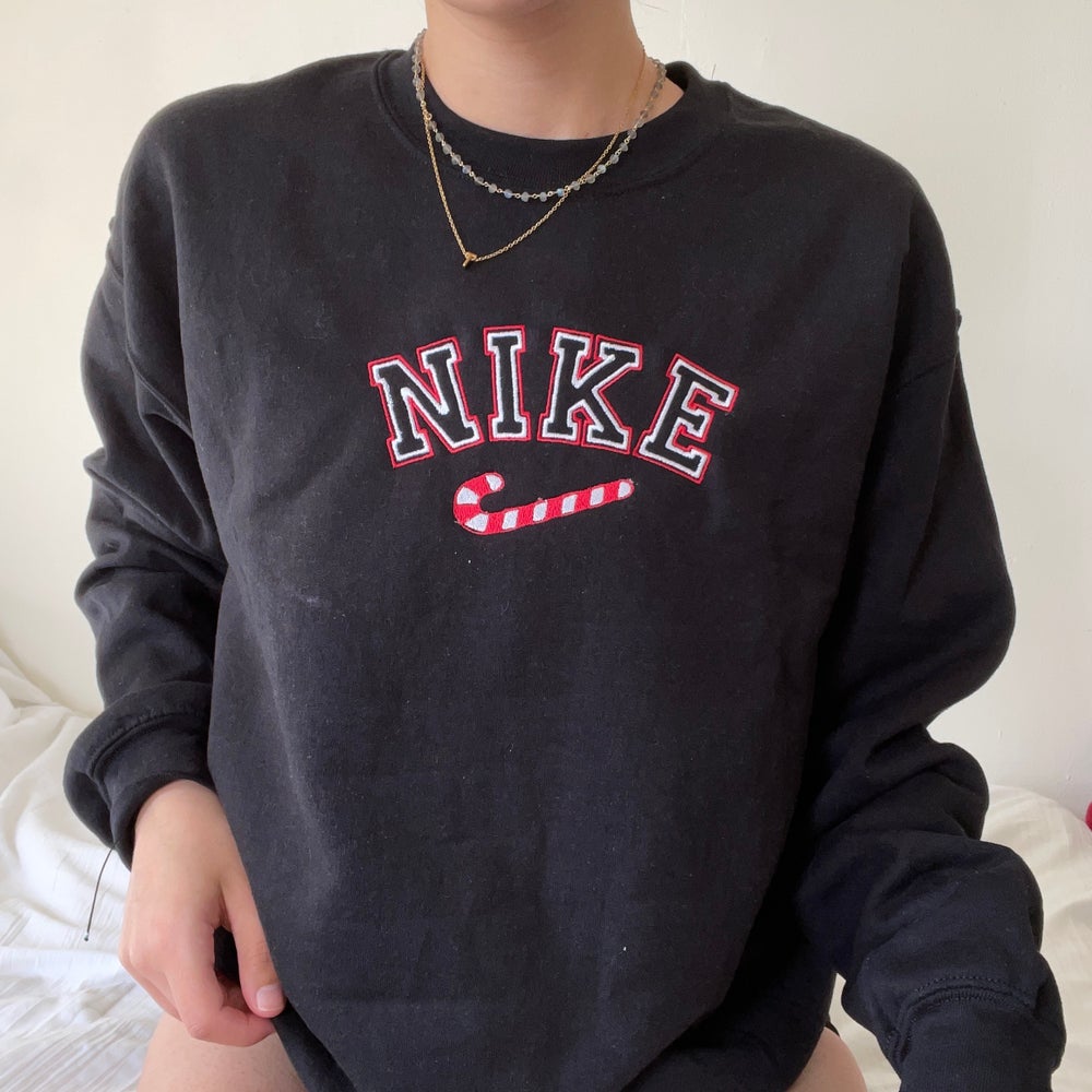 Candy Cane Crewneck