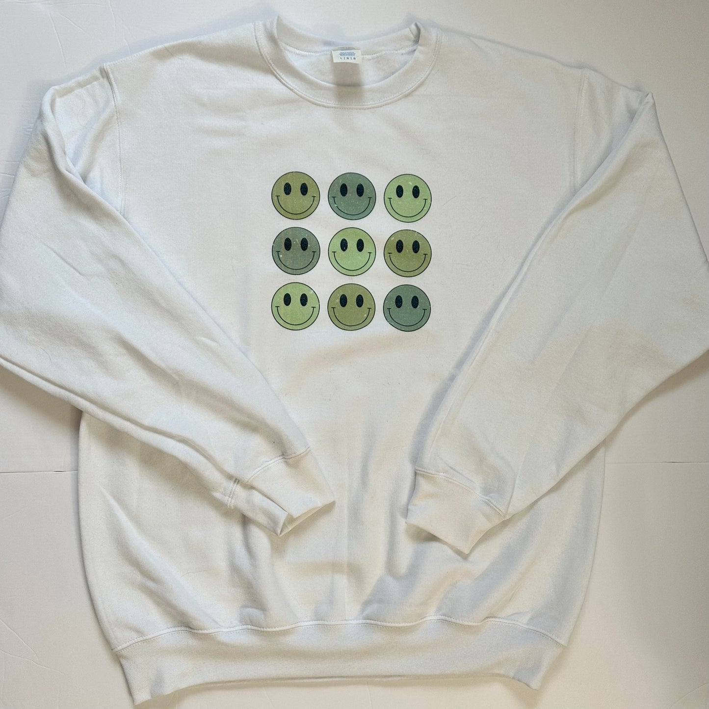 Green Smiles Crewneck