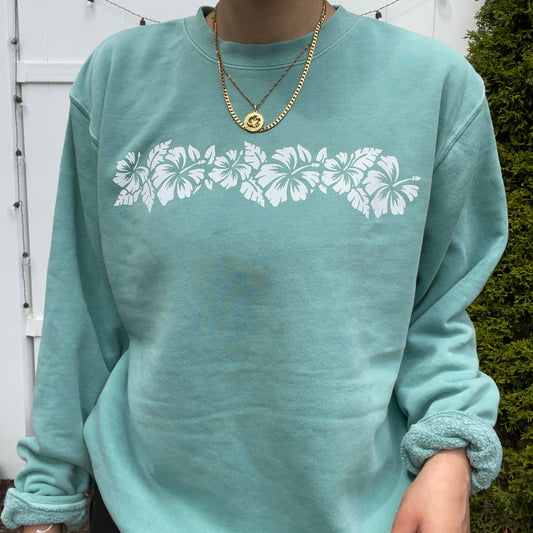 Hibiscus Crewneck
