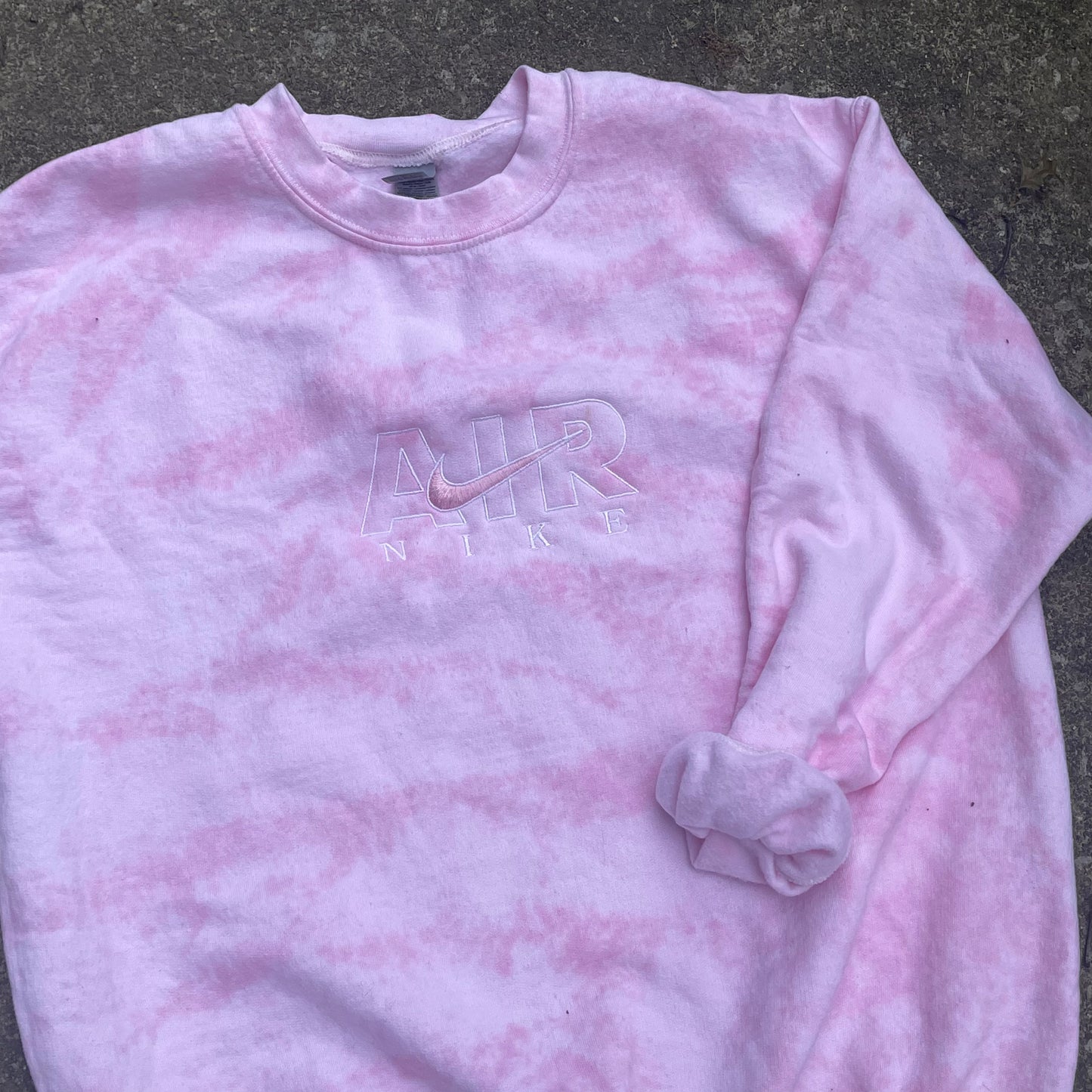 Pink Tie Dye Crewneck