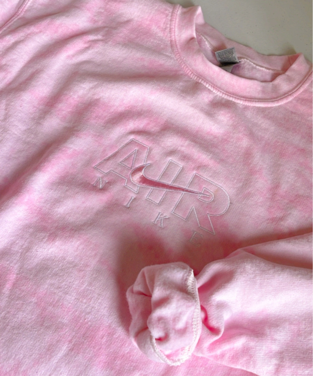 Pink Tie Dye Crewneck